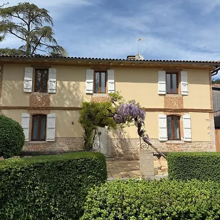 호텔 Restaurant Les Boissieres Bioule